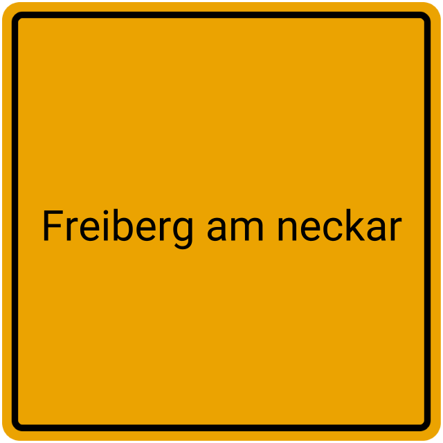 Meldebestätigung Freiberg am Neckar